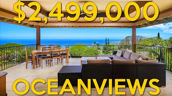 Luxury Holualoa Retreat with Ocean Views | Hawaii Living at Its Finest
