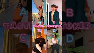 I DONT SPEAK ENGLISH X GASOLINA💙Which one is your favorite? A,B,C,D #shortsvideo #tiktok #dance