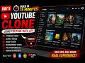 30 Days 30 Projects | Day 5 | Realistic YouTube Clone using AI Prompting in 15 minutes