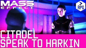 Mass Effect – Revisit before Andromeda | Citadel Speak to Harkin [ XBOX VETERAN 1080p ]