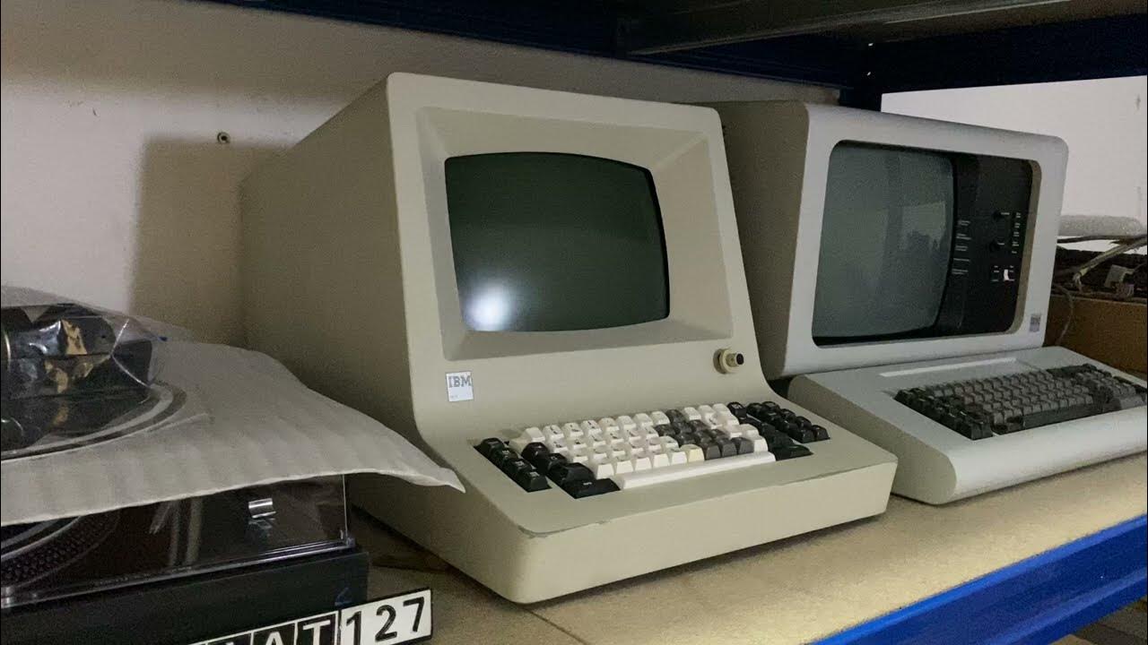 IBM 4979 Mainframe Terminal (1970s) - YouTube