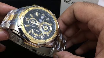 Casio EFR-539SG-1AV edifice Refurbished Watch showcase