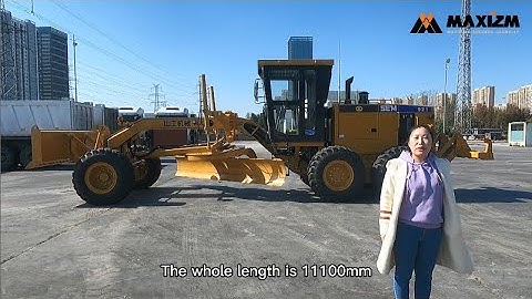 Watch This SEM 921 Motor Grader Dominate the Construction Site