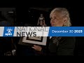 APTN National News December 30, 2023 – Indigenous artists, musicians and athletes