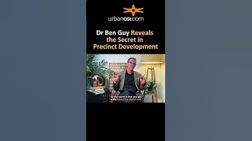 Dr Ben Guy Reveals Secret in Precinct Development #3d #3dmodeling #cgi #digitaltwin #railway #train