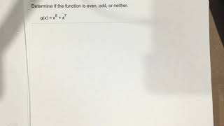 4.1 - Problem #5 (Precalculus)