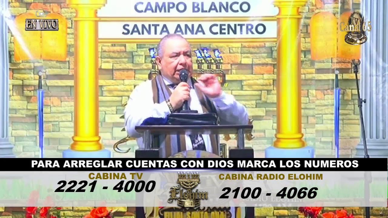 CULTO GENERAL DE MARTES 3 DE MARZO 2026/M.C.ELOHIM INT.
