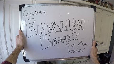 Brew Day - English Bitter Kit with Mini-Mash (intermediate)