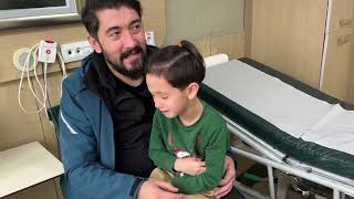 Ali Uras çok hasta oldu babası hastaneye götürdü. Vlog !!