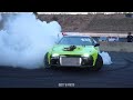 VicDrift 2022 Round One drifting - Nissan 180sx LS Turbo 3rd place celebration skid burnout 4k