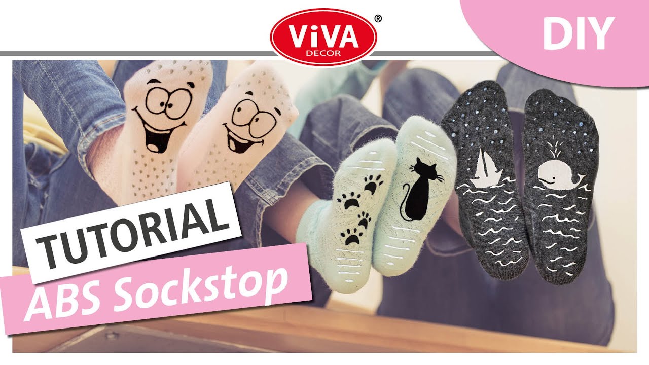 DIY: Be creative with Viva Decor ABS Sock Stop 