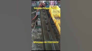 Charcoal Briquette Maker: Say Goodbye to Wastage with Our Cutting-edge Extrusion Technology!