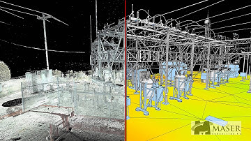 Sub-Station - Point Cloud VS Model