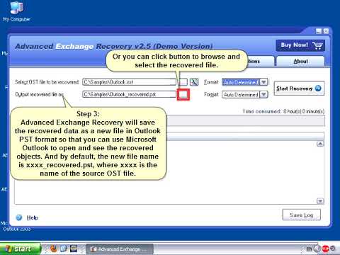 DataNumen Exchange Recovery Video Tutorial(Demo Version)