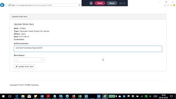 Generate Yearly Report for Vendor