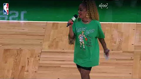 Boston Celtics Game Halftime Contest with Host Mel...