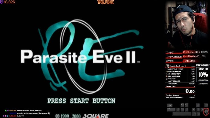 Parasite Eve 2 Nightmare Mode 100% Kills Speedrun in 4:57:57