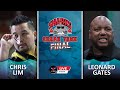 Chris lim vs leonard gates  shark tank  pro singles cricket  finals