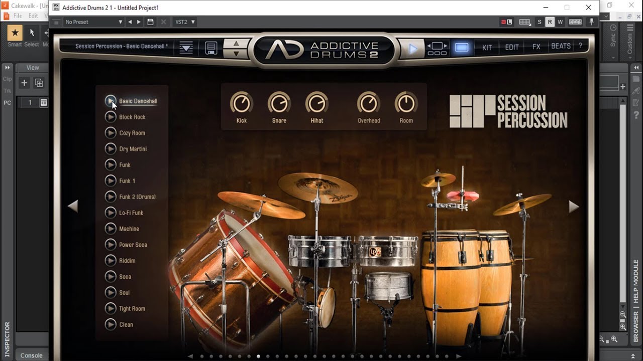 addictive drums 2 transient