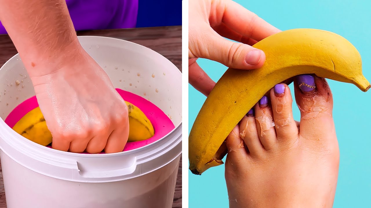 Wonderful Banana Hacks || Useful hacks that will make your life easier