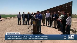 Governor Ducey visits the border