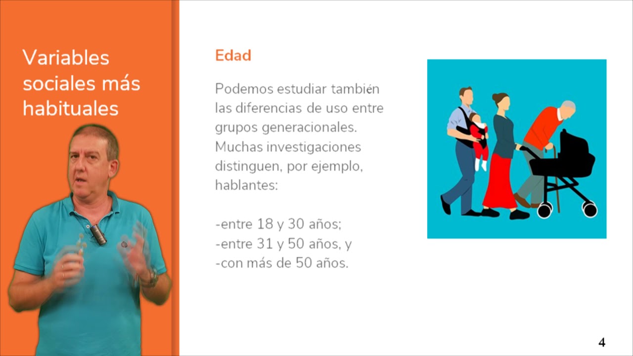Las variables sociales en la investigación en Lingüística YouTube Las variables sociales en la investigación en Lingüística YouTube