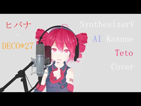 【AI重音テトカバー】ヒバナ - DECO*27【SynthesizerV】