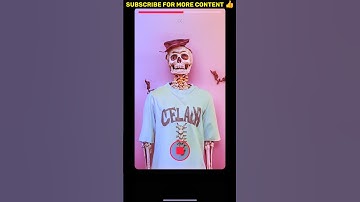 trending skeleton filter | youtube filters #shorts #capcutedit #trendingfilter
