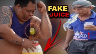 FAKE JUICE PART 2 'PUBLIC PRANK' | Hindi kinaya Ang asim🤣