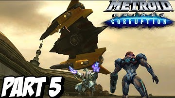 "GHOR BOSS FIGHT" METROID PRIME 3 CORRUPTION Playthrough Gameplay Part 5 (PRIMEHACK)