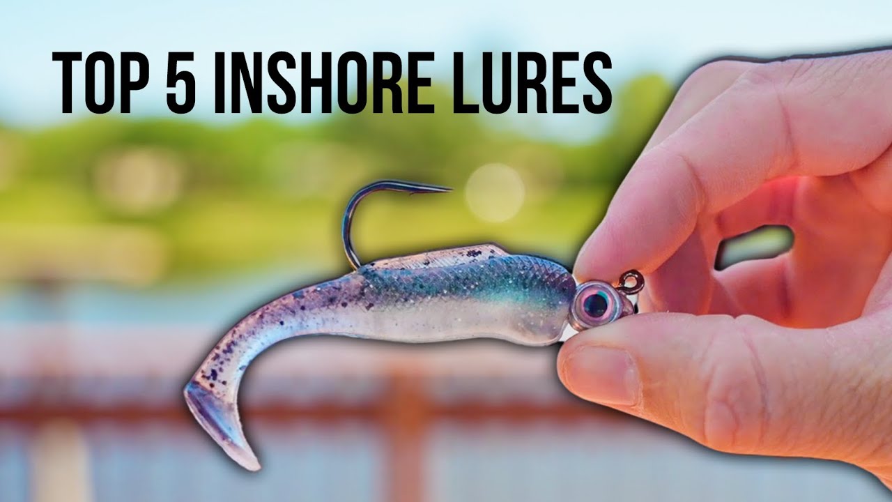 Top 5 Soft Plastics for Inshore Saltwater Fishing! 