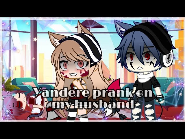 Yandere Prank On My Husband Lyna Moonlight Gacha Club Youtube - videos de lyna roblox yandere simulator