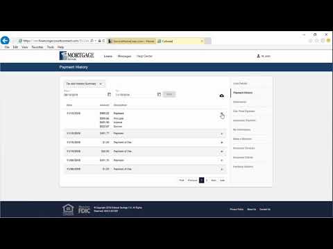 Mortgage Services How To - New Website Payment System