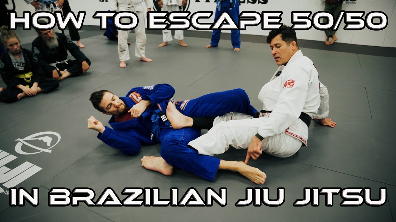 How to Escape 50/50 in Brazilian Jiu-Jitsu #bjj #jiujitsu - YouTube