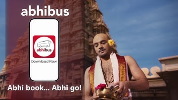 With AbhiBus, go wherever your heart takes you. Abhi Book, Abhi Go! | A New Beginning
