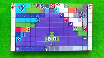 Looking for Numberblocks NEW 64 95 Puzzle Tetris Shape | ASMR chirping of birds