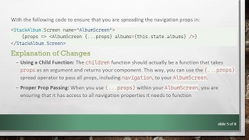 Solving the TypeError: undefined is not an object in React Native Navigation