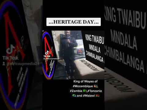 KING OF WAYAO OF TANZANIA MALAWI MOZAMBIQUE AND ZAMBIA IS VERY WISE 