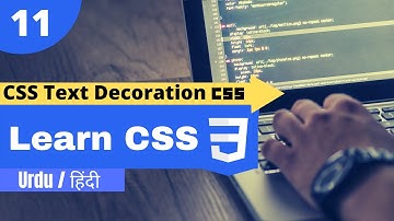CSS Text Decoration Tutorial in Hindi  Urdu
