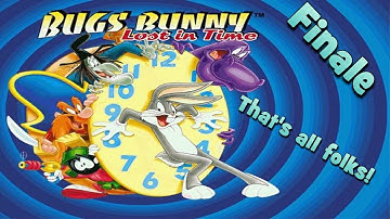 Bugs Bunny: Lost in Time - Finale - Dimension X: Train Your Brain/The Space Speedway