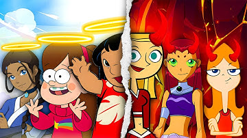 Most Loved VS Most Hated Cartoon Sisters