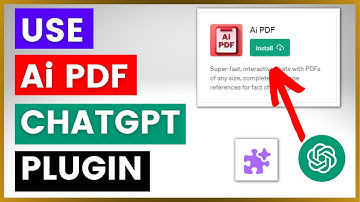 How To Use Ai PDF ChatGPT Plugin?