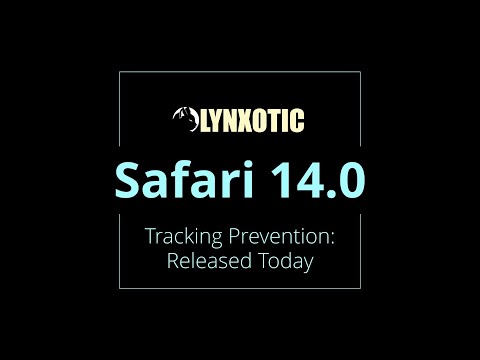 OUT NOW Apple Safari Version 14.0 with fully functional Privacy Tracker for macOS Catalina & Big Sur