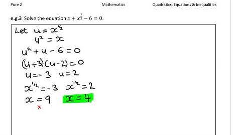 P02 Lesson 4 Hidden Quadratics