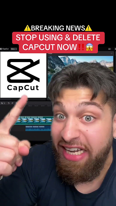 STOP USING & DELETE CAPCUT NOW‼️😱 HARAM APP😳 #capcut #islam #muslim #tiktok #shorts