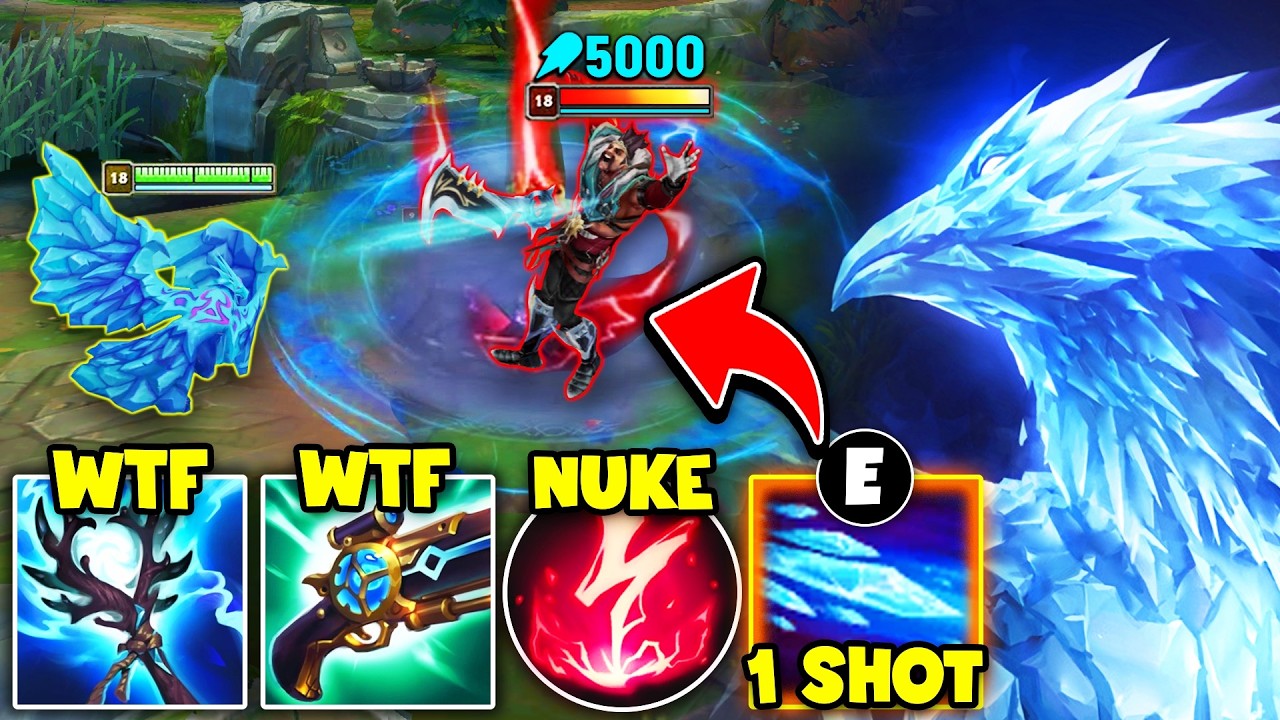 ANIVIA BUT I DELETE YOUR ENTIRE HEALTHBAR WITH ONE SPELL! (HILARIOUS ONE SHOTS)