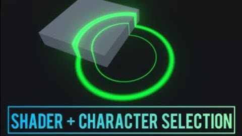 SHADER  +  Selection Character Effects - Unity Asset Store