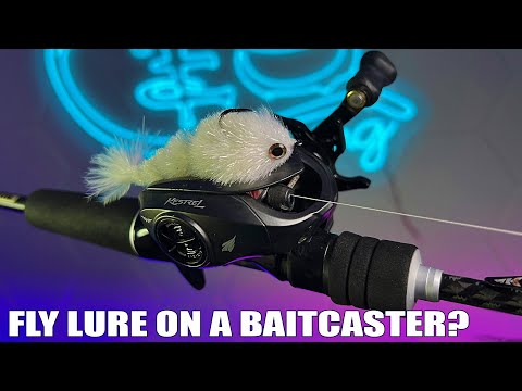 Casting a Fly Lure on a Baitcaster BFS Setup 