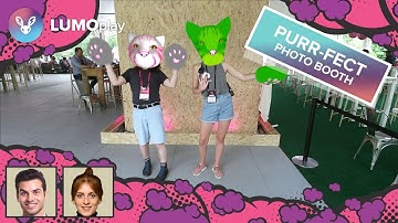 Purr-fect Photo Booth | interactive augmented reality display experience from LUMOplay