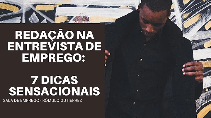 REDAO na Entrevista de Emprego  TRUQUES COMPROVADOS